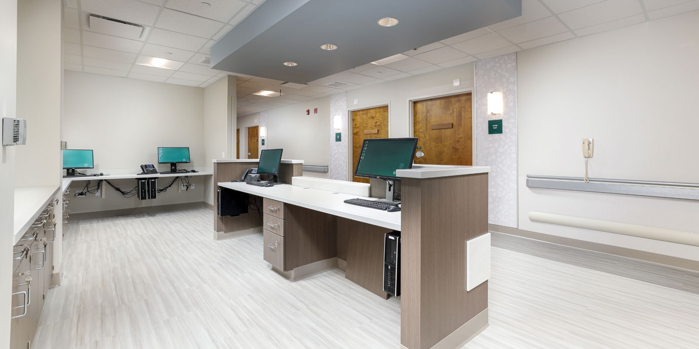 Our Work | Heritage Valley Hospital Beaver C Tower Nurse Station