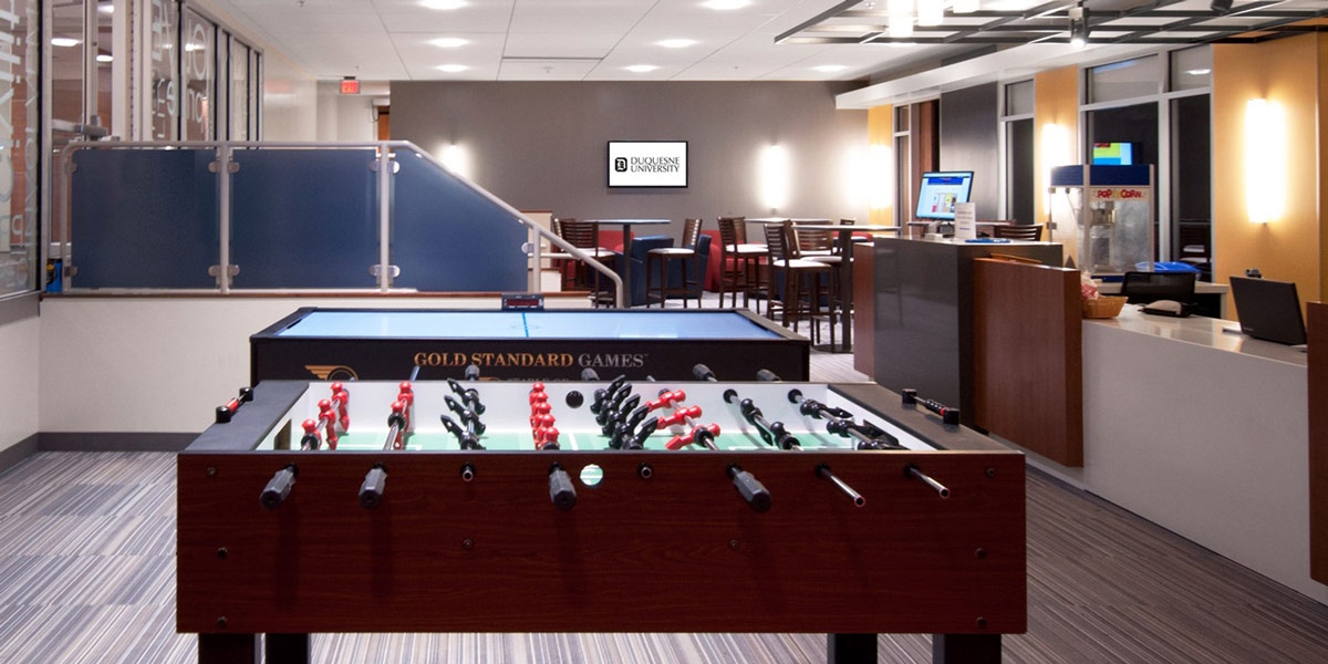 Our Work Duquesne University Student Union First Floor Renovation